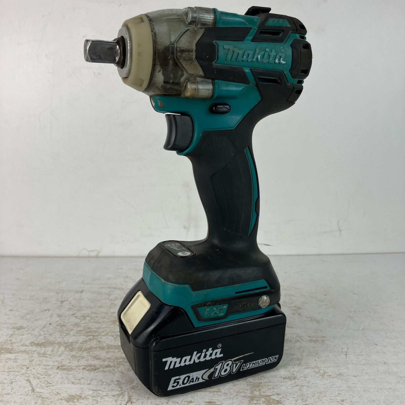 MAKITA マキタ 18v 12.7mm 充電式インパクトレンチ バッテリーx1付 ※充電器無し TW281D ブルー