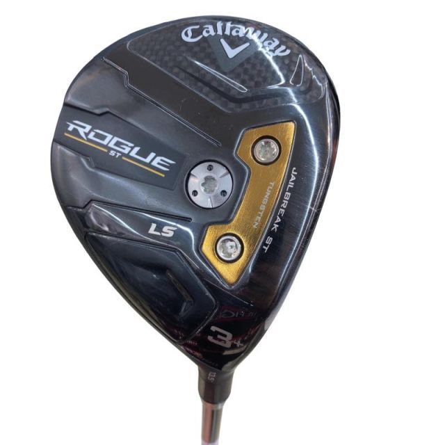 【中古】 キャロウェイ ROGUE ST LS 3W+ フェアウェイウッド FW 純正特注シャフト (フレックスR) メンズ 男性用 右利き 右用 Cランク ゴルフクラブ