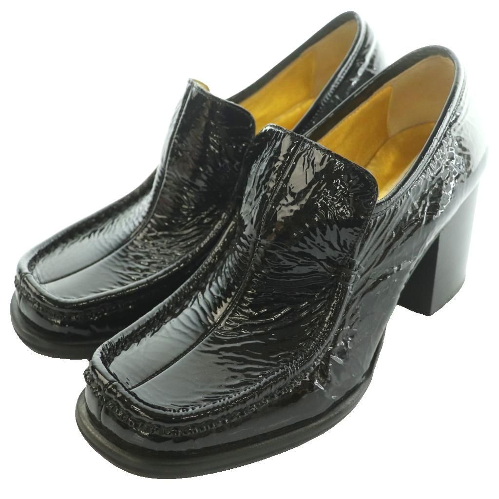 アクネ ストゥディオズ Acne Studios ケニア Kenia パテントレザーパンプス 36 黒 ブラック /SS ■OS