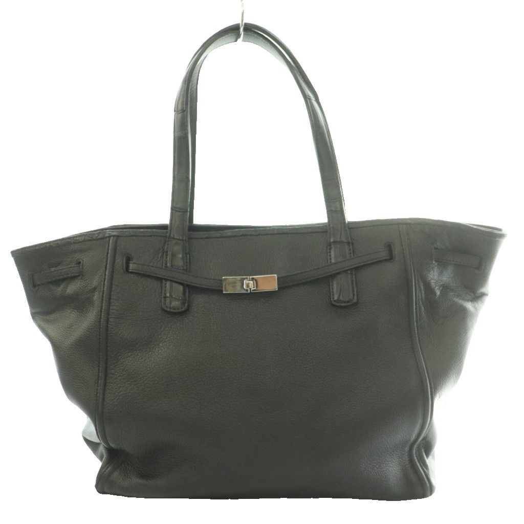 レザージュエルズ LEATHER JEWELS 2WAYバッグ トート ショルダー ハンド レザー 黒 ブラック /SS ■OS