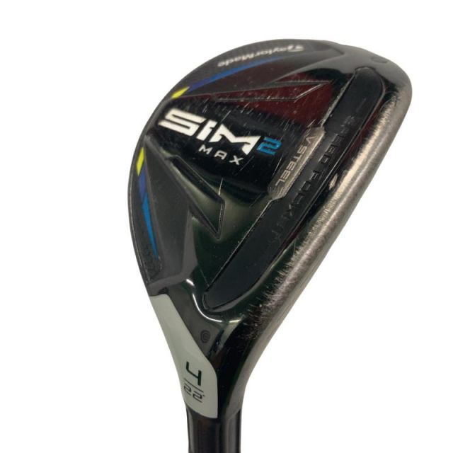 【中古】 テーラーメイド SIM2 MAX U4 ユーティリティ UT リシャフト (フレックスその他) メンズ 男性用 右利き 右用 Cランク ゴルフクラブ