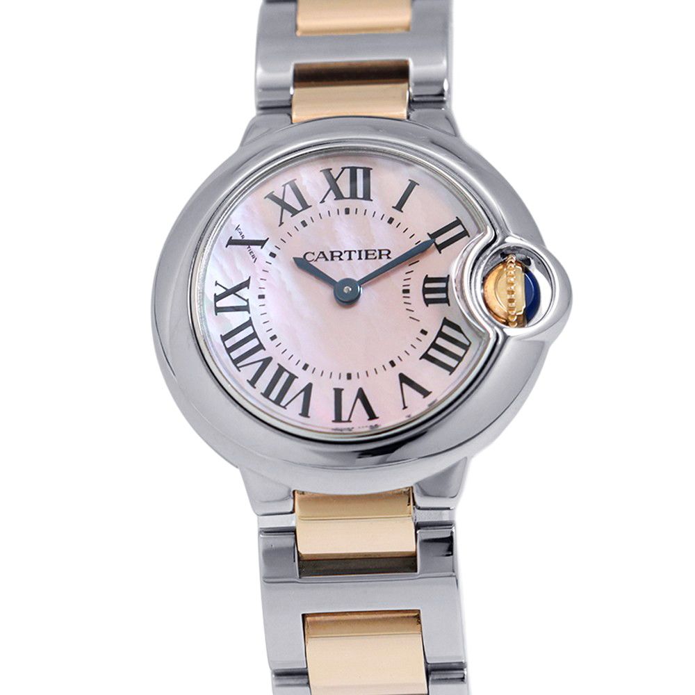 カルティエ バロンブルー SM W6920034 Cartier 腕時計 ウォッチ レディース クォーツ