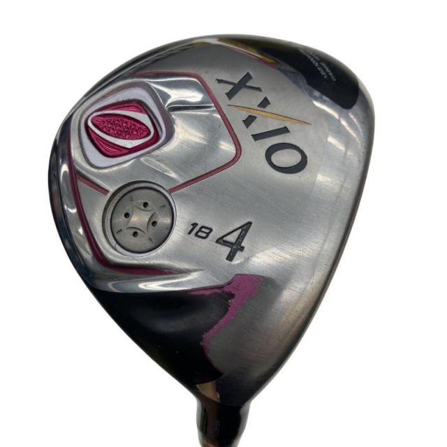 【中古】 ダンロップ XXIO(2014) 4W(ボルドー) レディース フェアウェイウッド FW XXIO MP800L(フェアウェイ)ボルドー (フレックスL) レディース 女性用 右利き 右用 Cランク ゴルフクラブ