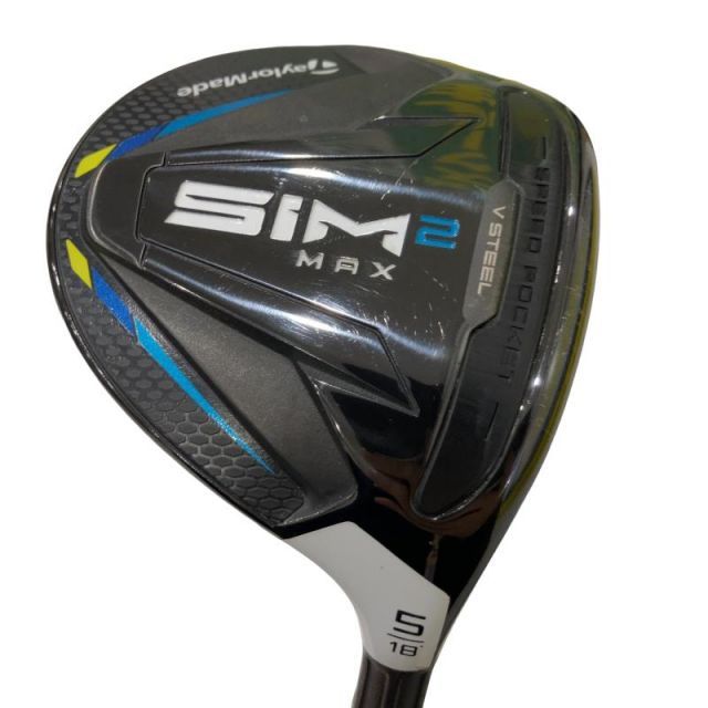 【中古】 テーラーメイド SIM2 MAX 5W フェアウェイウッド FW TENSEI BLUE TM50(SIM2 FW) (フレックスR) メンズ 男性用 右利き 右用 Cランク ゴルフクラブ