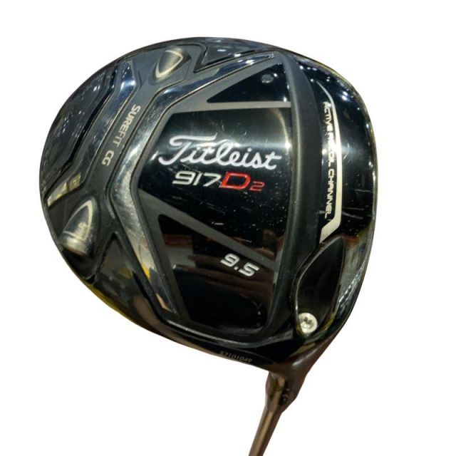 【中古】 タイトリスト 917 D2 9.5° ドライバー DR Diamana RF60 (フレックスS) メンズ 男性用 右利き 右用 Cランク ゴルフクラブ