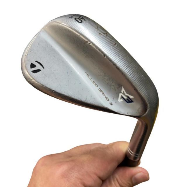 【中古】 テーラーメイド Taylor Made MILLED GRIND 3 60°/10° ウェッジ WG Dynamic Gold (フレックスS) メンズ 男性用 右利き 右用 Dランク ゴルフクラブ