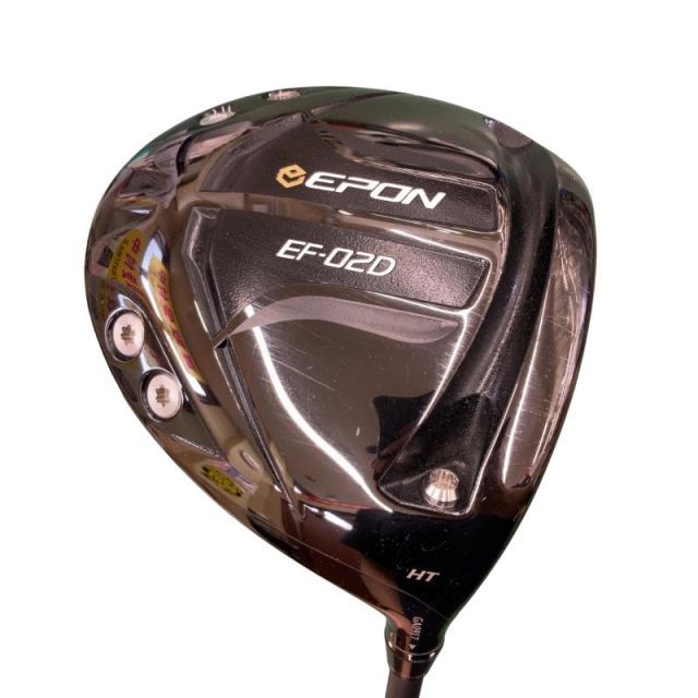 【中古】 エポンゴルフ株式会社 EPON EF-02D 1W ドライバー DR 純正特注シャフト (フレックスS) メンズ 男性用 右利き 右用 Cランク ゴルフクラブ