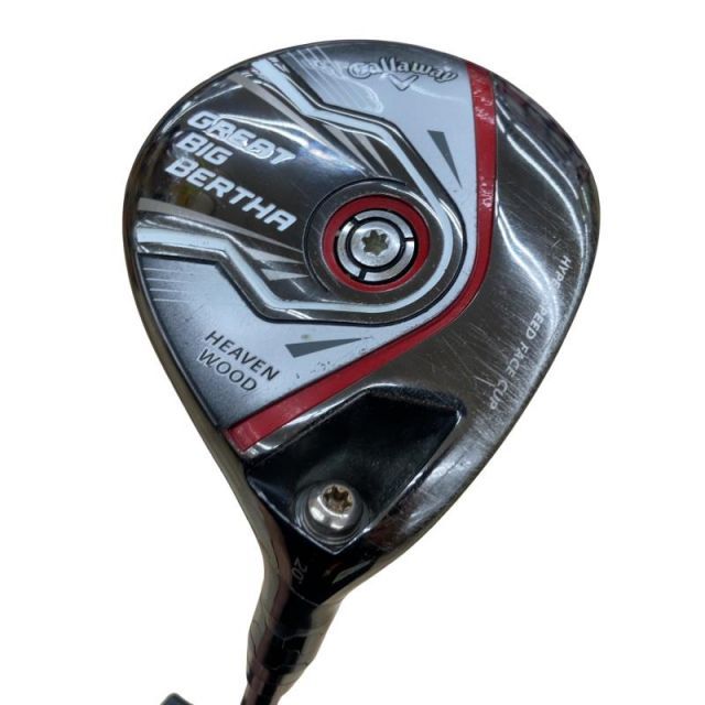 【中古】 キャロウェイ GREAT BIG BERTHA(2015) HEAVEN WOOD フェアウェイウッド FW BIG BERTHA(2015)フェアウェイ (フレックスR) メンズ 男性用 右利き 右用 Cランク ゴルフクラブ
