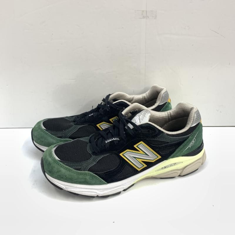 【中古】New Balance 990 v3 サイズ26.5cm M990CP3 グリーン ニューバランス[92]