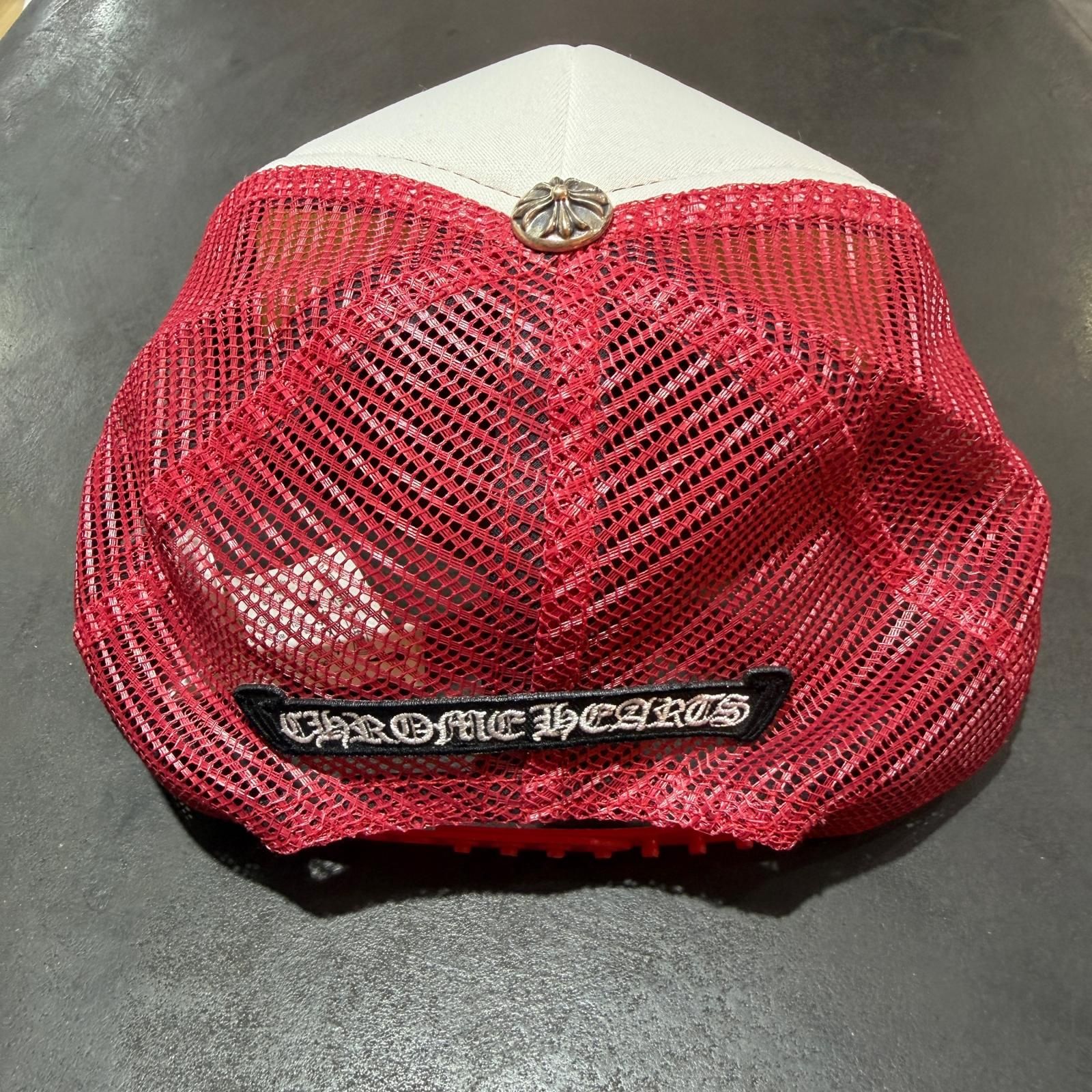 CHROME HEARTS セメタリークロスプリント トラッカーメッシュキャップ