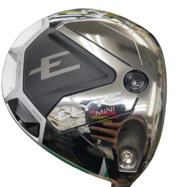 【中古】 キャロウェイ ELYTE MINI DRIVER 11.5° ドライバー DR VENTUS GREEN 50 for CW(ELYTE DR) (フレックスS) メンズ 男性用 右利き 右用 Cランク ゴルフクラブ