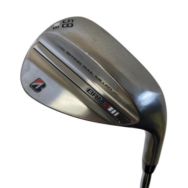 【中古】 ブリヂストン BRIDGESTONE BRM2 58°/08°M ウェッジ WG 純正特注シャフト (フレックスS) メンズ 男性用 右利き 右用 Cランク ゴルフクラブ