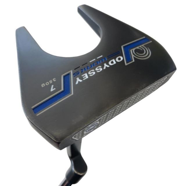 【中古】 オデッセイ WORKS #7 34インチ パター PT スチール (フレックスその他) メンズ 男性用 右利き 右用 Cランク ゴルフクラブ