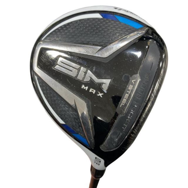 【中古】 テーラーメイド SIM MAX 5W フェアウェイウッド FW リシャフト (フレックスその他) メンズ 男性用 右利き 右用 Cランク ゴルフクラブ 13,460円