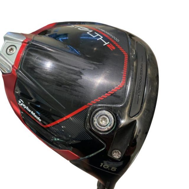 【中古】 テーラーメイド STEALTH2 10.5° ドライバー DR TENSEI RED TM50(STEALTH DR) (フレックスS) メンズ 男性用 右利き 右用 Cランク ゴルフクラブ