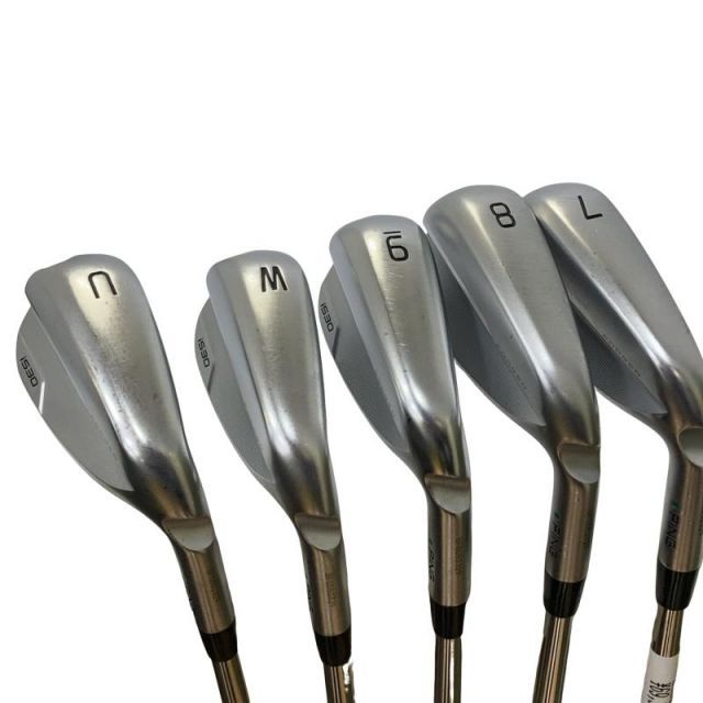 【中古】 ピン i530 5S アイアンセット IR 純正特注シャフト (フレックスS) メンズ 男性用 右利き 右用 Cランク ゴルフクラブ
