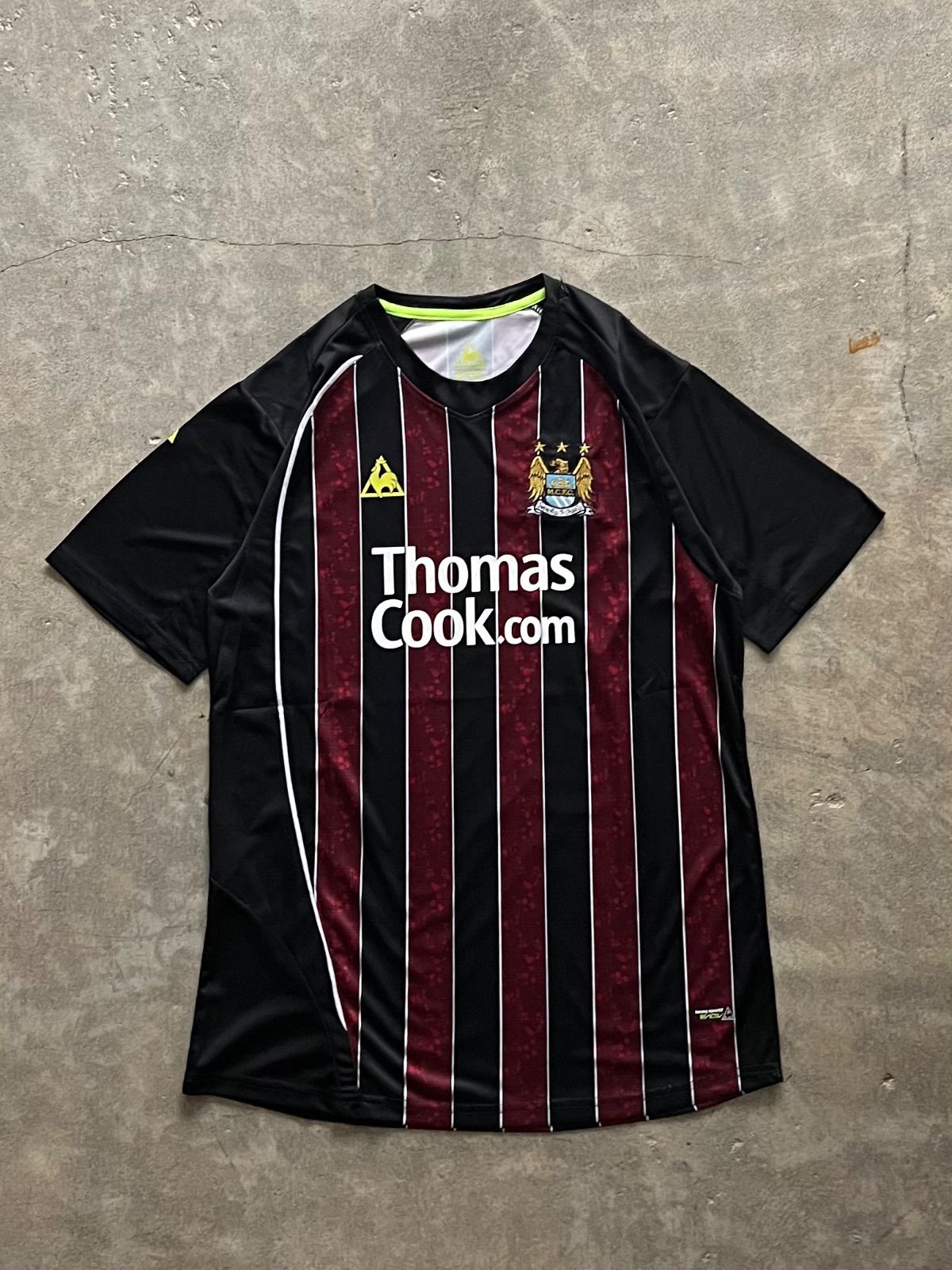 le coq sportif マンチェスターシティ ユニフォーム L 黒赤