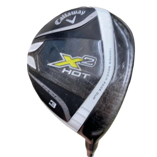 【中古】 キャロウェイ X2 HOT 3W フェアウェイウッド FW X2 HOT(フェアウェイ) (フレックスSR) メンズ 男性用 右利き 右用 Cランク ゴルフクラブ