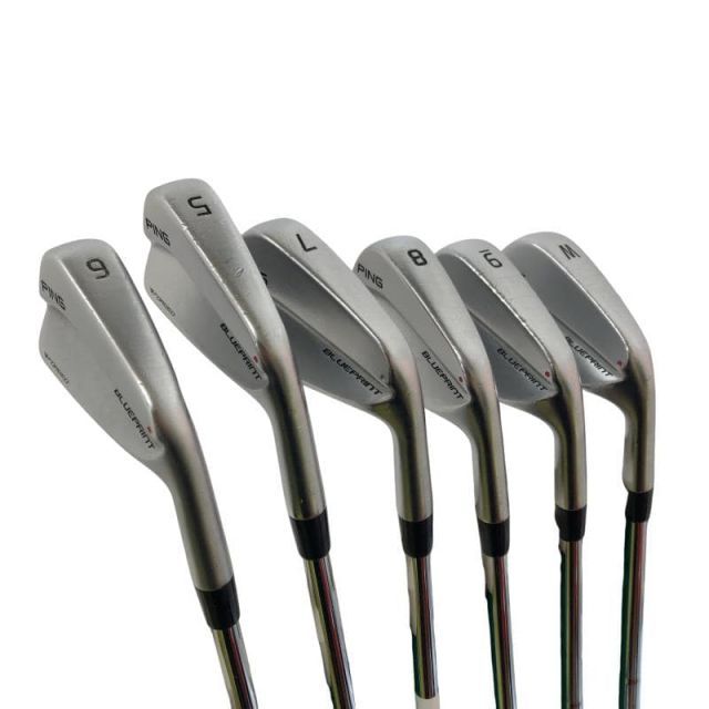【中古】 ピン BLUEPRINT 6S アイアンセット IR リシャフト (フレックスその他) メンズ 男性用 右利き 右用 Cランク ゴルフクラブ