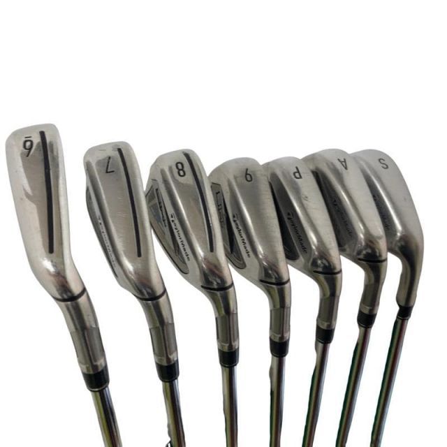 【中古】 テーラーメイド SIM2 MAX 7S アイアンセット IR KBS MAX MT85 JP (フレックスS) メンズ 男性用 右利き 右用 Cランク ゴルフクラブ