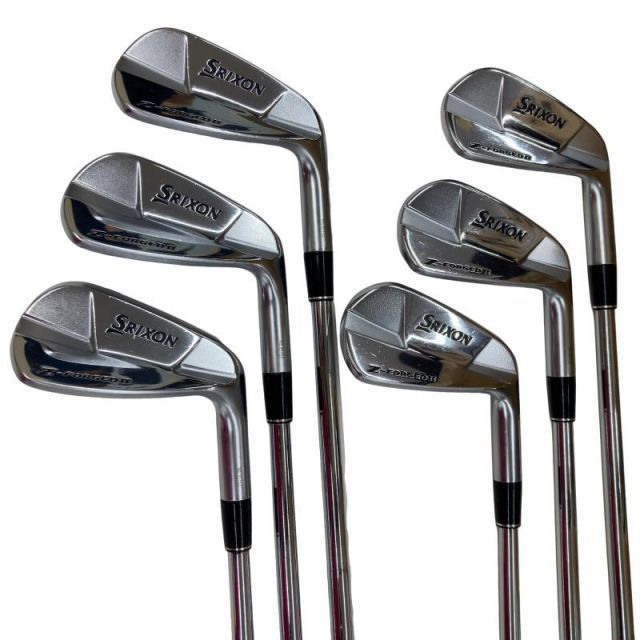 【中古】 ダンロップ SRIXON Z-FORGED II 6S アイアンセット IR KBS TOUR 120 (フレックスS) メンズ 男性用 右利き 右用 Cランク ゴルフクラブ