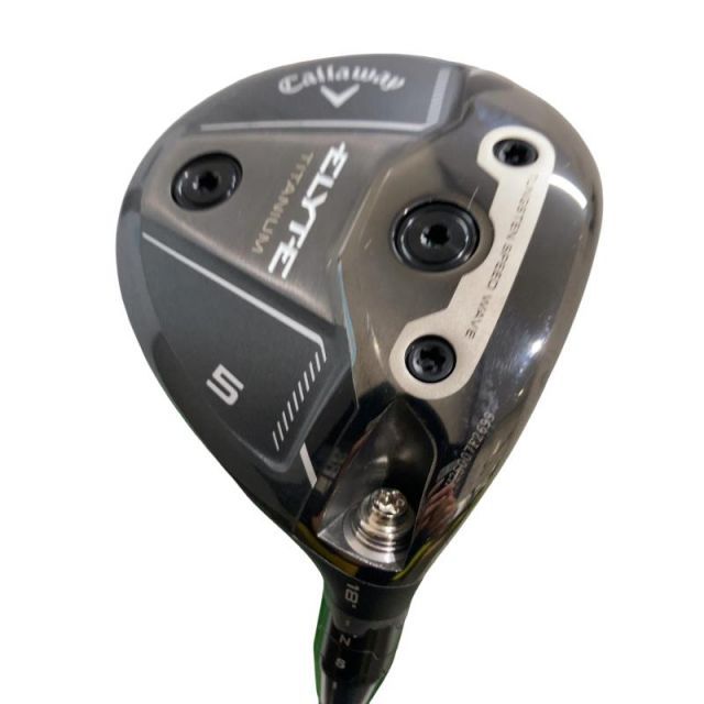 【中古】 キャロウェイ ELYTE TITANIUM 5W USA フェアウェイウッド FW 純正特注シャフト (フレックスX) メンズ 男性用 右利き 右用 Cランク ゴルフクラブ