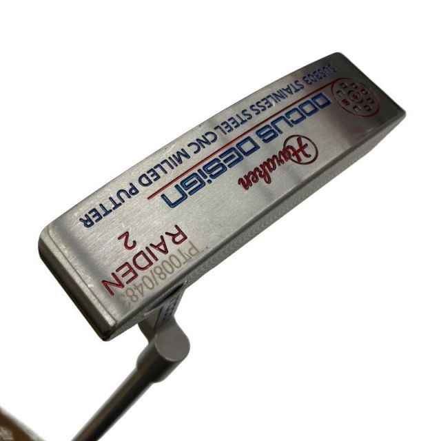 【中古】 DOCUS DOCUS DESIGN RAIDEN2 33インチ パター PT DOCUS For PUTTER (フレックスその他) メンズ 男性用 右利き 右用 Cランク ゴルフクラブ