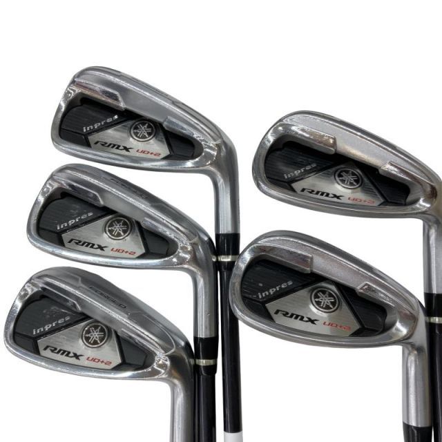 【中古】 ヤマハ inpres RMX UD+2 7S アイアンセット IR 純正特注シャフト (フレックスR) メンズ 男性用 右利き 右用 Cランク ゴルフクラブ