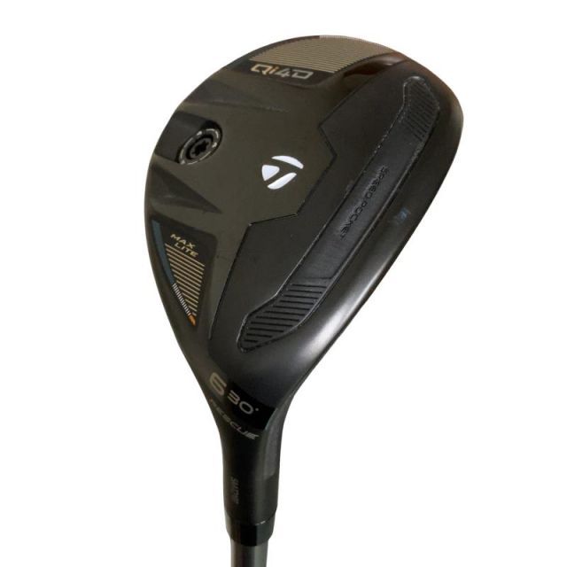 【中古】 テーラーメイド Qi4D MAX LITE U6 ユーティリティ UT REAX 45(Qi4D UT) (フレックスR) メンズ 男性用 右利き 右用 Cランク ゴルフクラブ