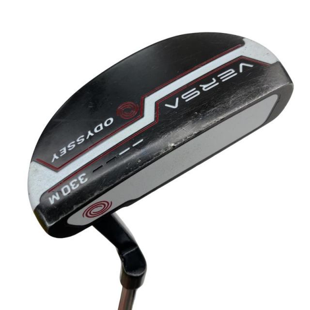 【中古】 オデッセイ VERSA 330M ブラック 34インチ パター PT スチール (フレックスその他) メンズ 男性用 右利き 右用 Cランク ゴルフクラブ