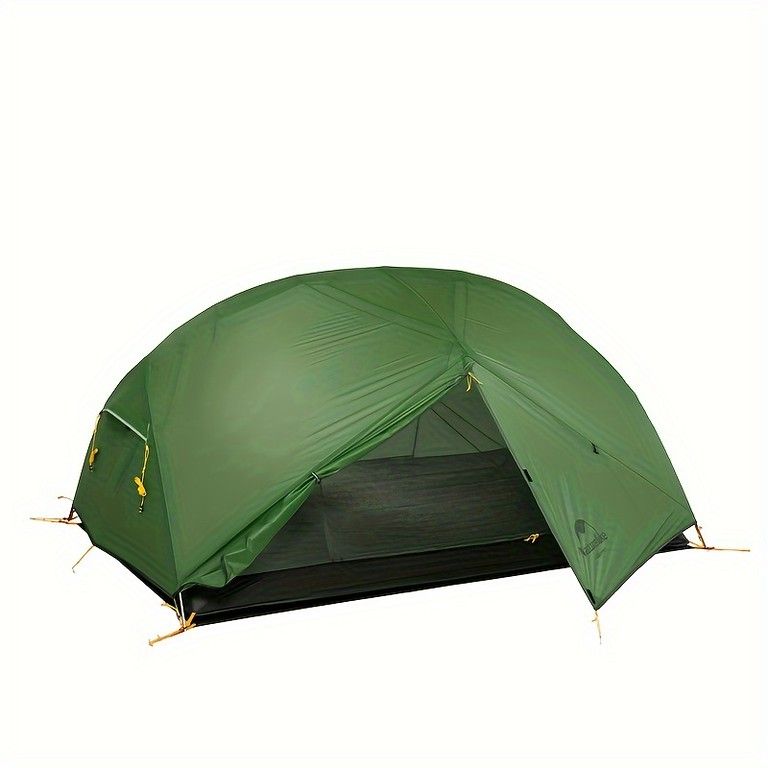 【2人用超軽量】Naturehike Mongar テント 3シーズン対応 ポータブル バックパッキングテント アウトドア ハイキング キャンプ ソロキャンパー向け 高品質アルミニウム合金ポール採用 撥水加工【フォレストグリーン】