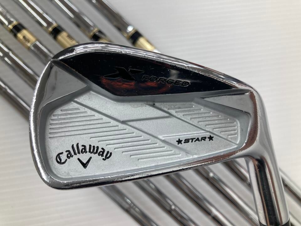 キャロウェイ　X FORGED STAR　ダイナミックゴールド　S200フレックス　アイアンセット　中古　ゴルフドゥ！新大宮バイパス浦和店【最短即日発送】