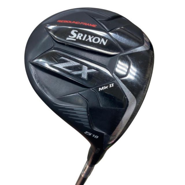 【中古】 ダンロップ SRIXON ZX Mk II 5W フェアウェイウッド FW Diamana ZX-II 50 (フレックスS) メンズ 男性用 右利き 右用 Cランク ゴルフクラブ