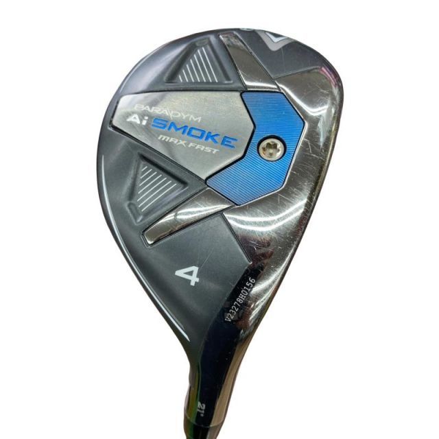 【中古】 キャロウェイ PARADYM Ai SMOKE MAX FAST U4 ユーティリティ UT TENSEI 40 for CW(Ai SMOKE UT) (フレックスR) メンズ 男性用 右利き 右用 Cランク ゴルフクラブ