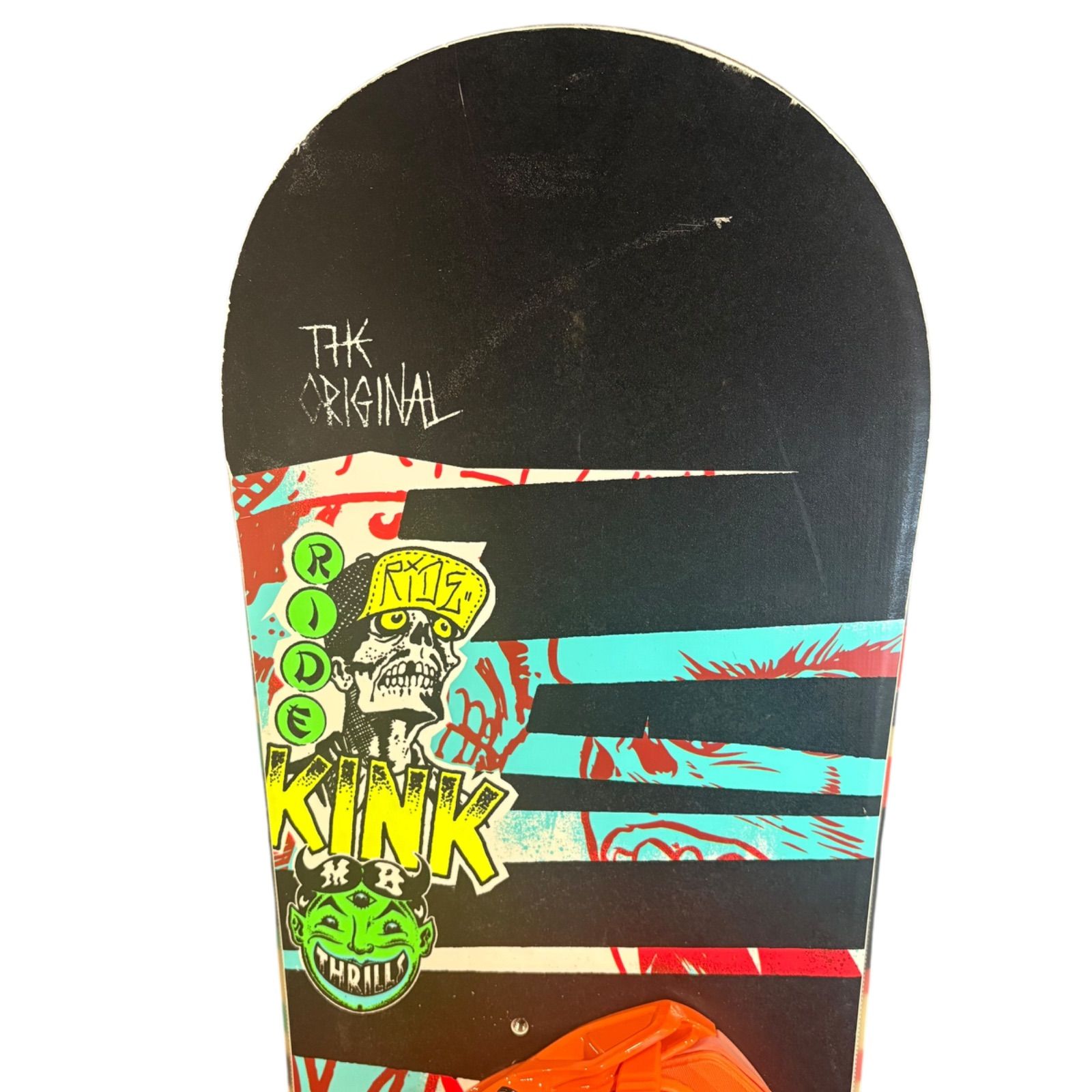 中古品 RIDE KINK ライドキンク スノーボード 152cm グラトリ専用機