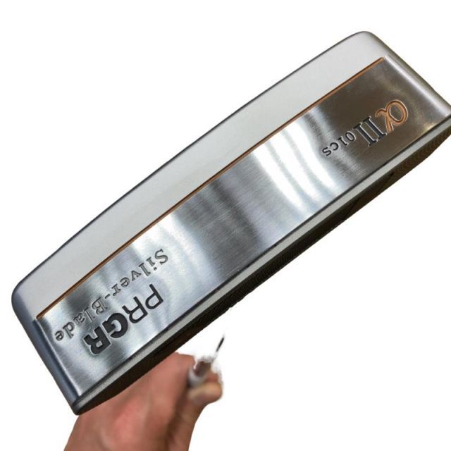 【中古】 プロギア SILVER-BLADE α II 01CS 34インチ パター PT スチール (フレックスその他) メンズ 男性用 右利き 右用 Cランク ゴルフクラブ