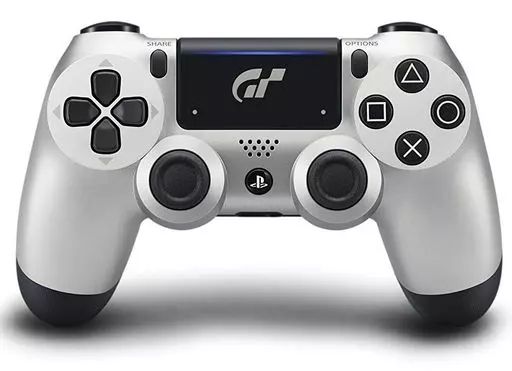 【中古】PS4ハード ワイヤレスコントローラー[DUALSHOCK4] (グランツーリスモSPORTオリジナルデザイン)