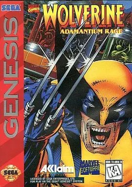 【中古】ジェネシスソフト（海外版メガドライブ） GENESIS版 WOLVERINE ウルヴァリン