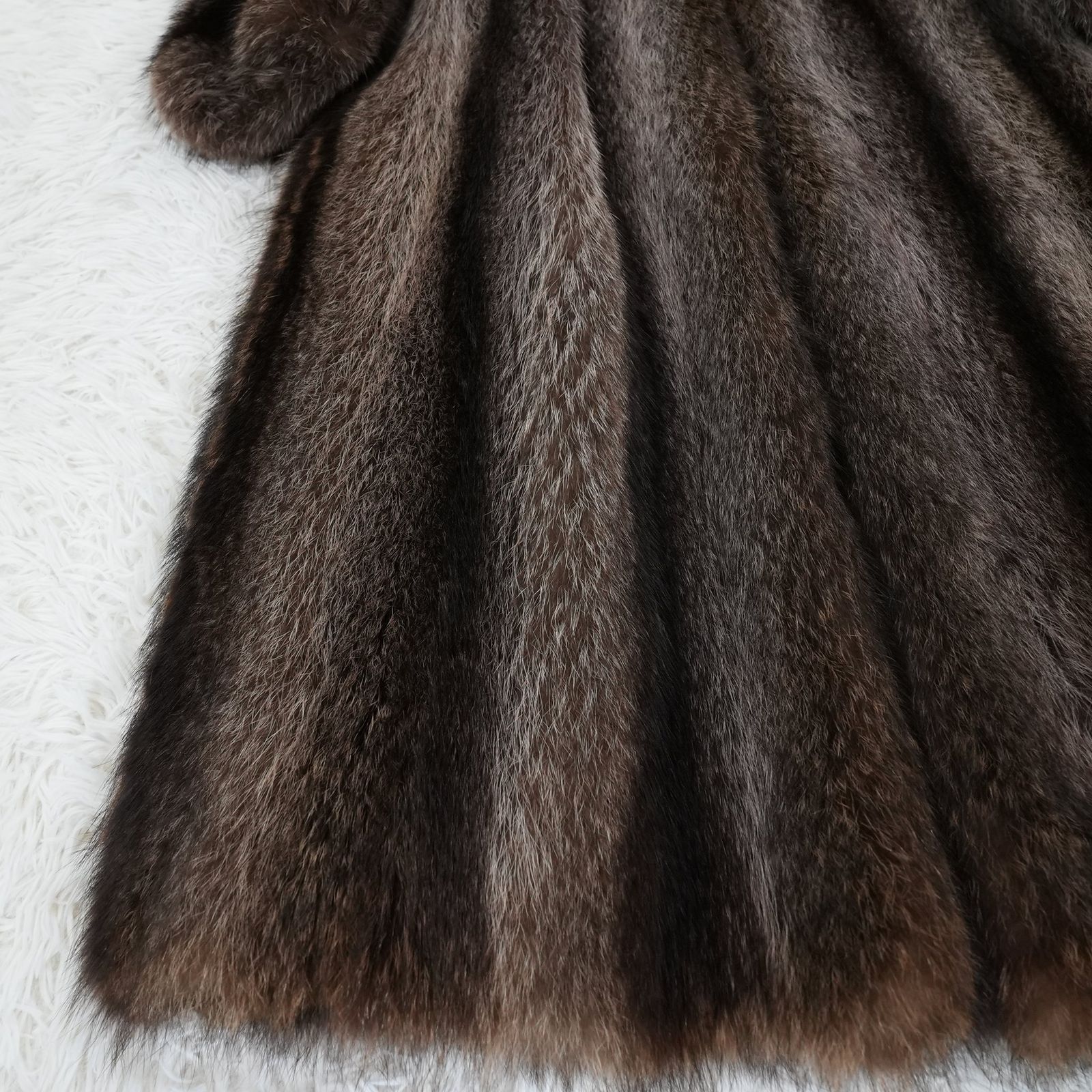 総丈125cm フロアレングス ラクーン 超ロングコート Raccoon Very Long