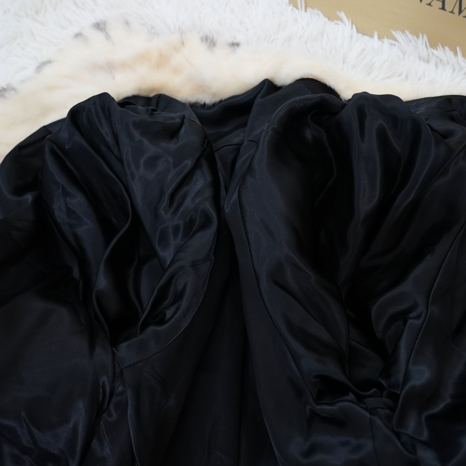 パールミンク リアルファーコート 本毛皮 水貂 Pearl Mink Lynx