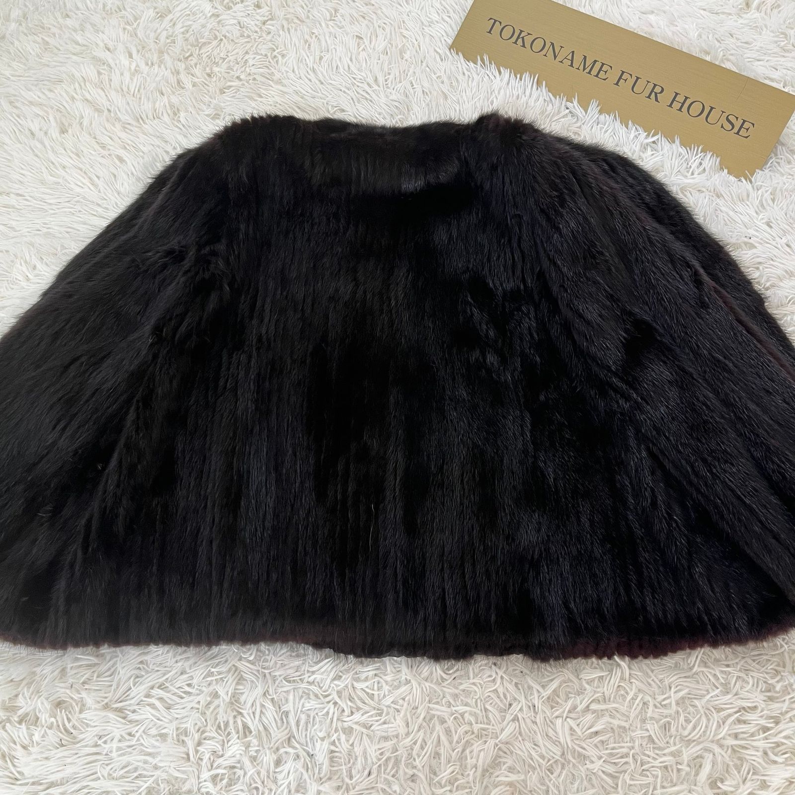 ダークミンク リアルファー コート 本毛皮 水貂 Dark Mink Jacket