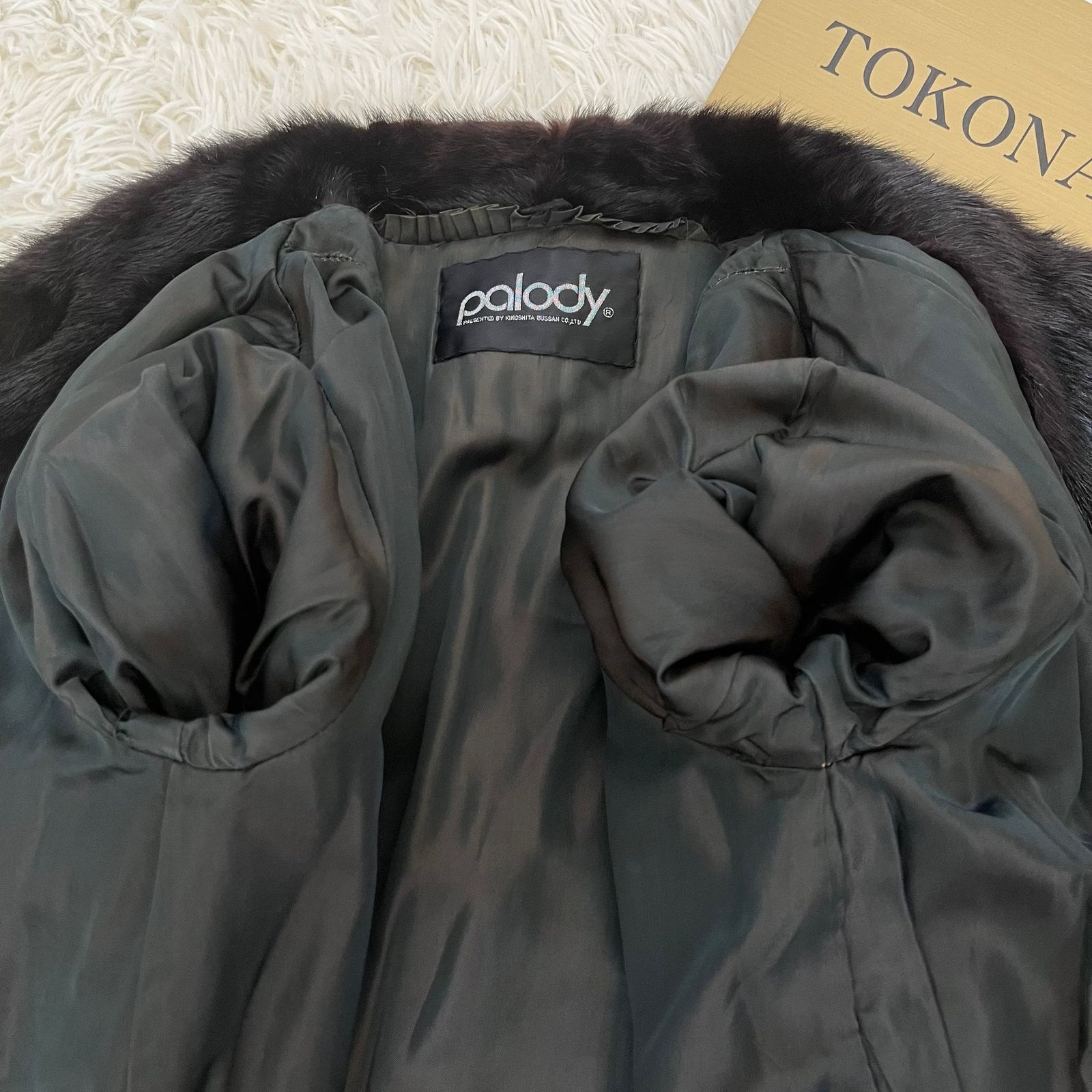 ダークミンク リアルファー コート 本毛皮 水貂 Dark Mink Jacket