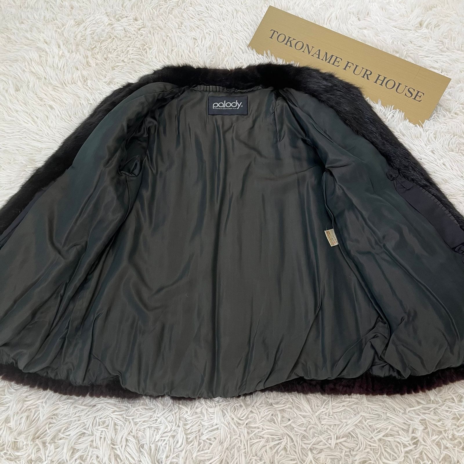 ダークミンク リアルファー コート 本毛皮 水貂 Dark Mink Jacket