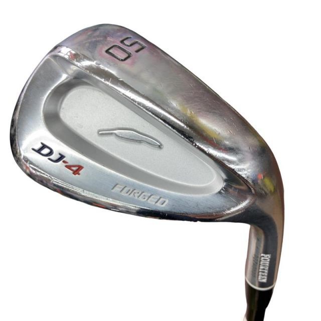 【中古】 フォーティーン DJ-4 50° ウェッジ WG FT-62w (フレックスその他) メンズ 男性用 右利き 右用 Cランク ゴルフクラブ