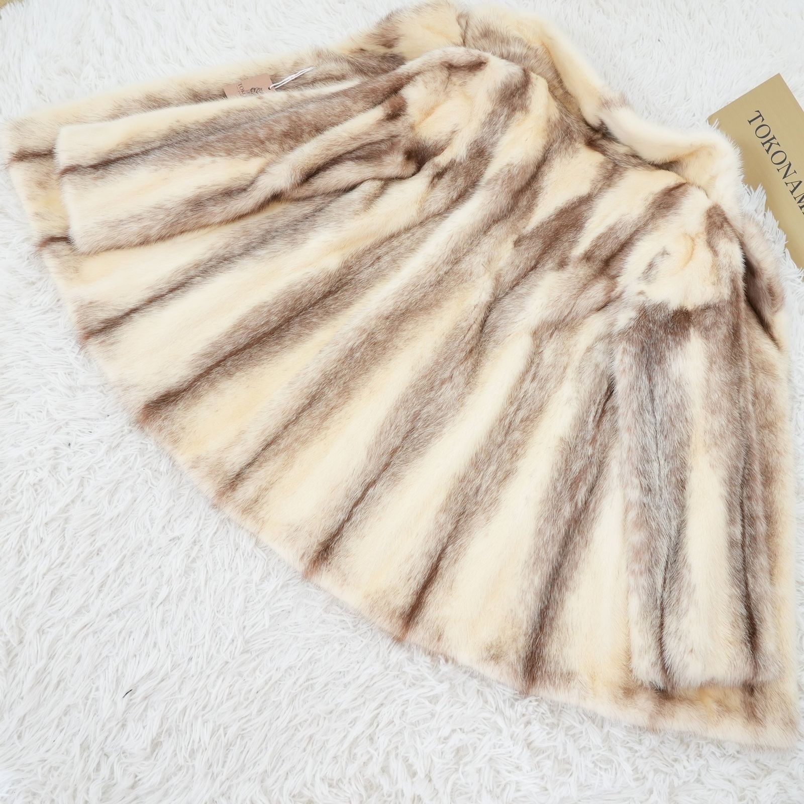 クロスミンク リアルファー ジャケット 本毛皮 Cross Mink Jacket