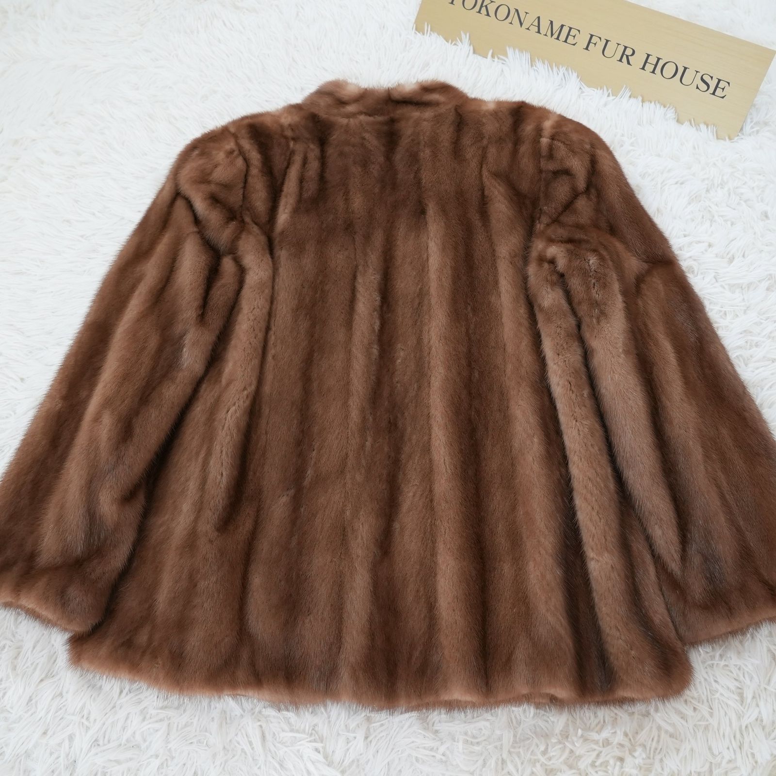 デミバフミンク リアルファー ジャケット 本毛皮 Demi Buff Mink