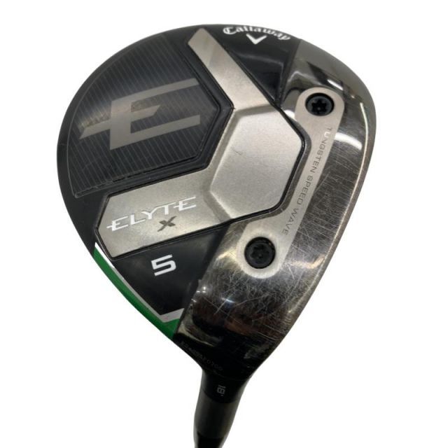 【中古】 キャロウェイ ELYTE X 5W フェアウェイウッド FW VENTUS GREEN 50 for CW(ELYTE FW) (フレックスR) メンズ 男性用 右利き 右用 Cランク ゴルフクラブ