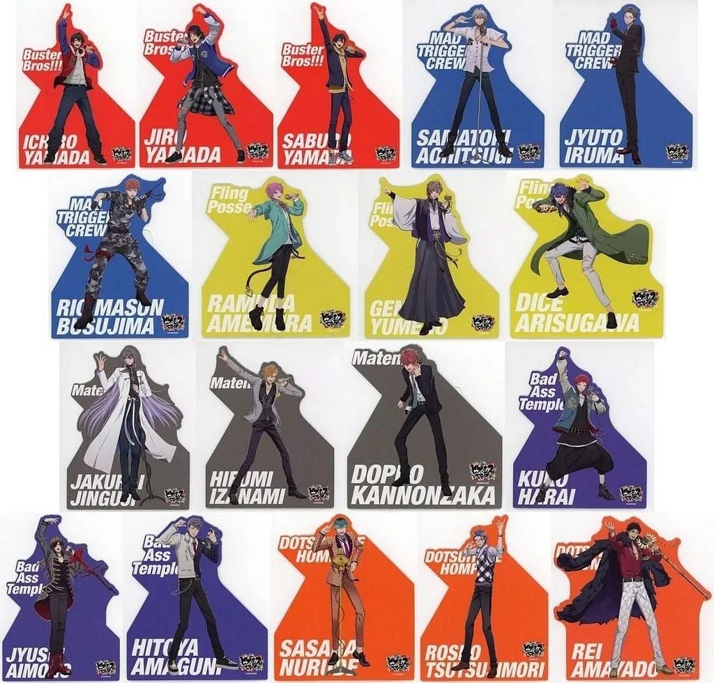 【新品】ポップスタンド・パネル 【BOX】ヒプノシスマイク -Division Rap Battle- トレーディングスタンドポップ