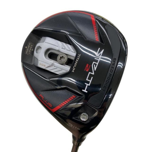 【中古】 テーラーメイド STEALTH2 PLUS 3W フェアウェイウッド FW Diamana TM50(FW) (フレックスS) メンズ 男性用 右利き 右用 Cランク ゴルフクラブ