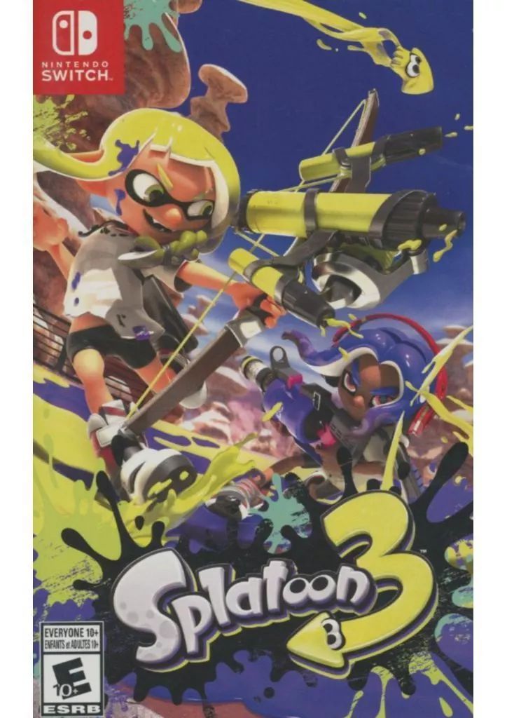 中古】ニンテンドースイッチソフト 北米版 Splatoon3(国内版本体動作可